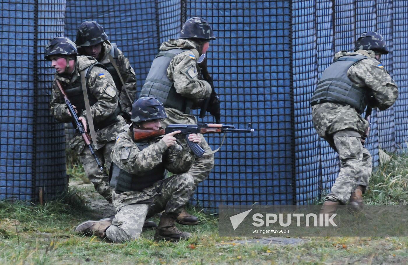 Training of Ukrainian military personnel in Lviv Region