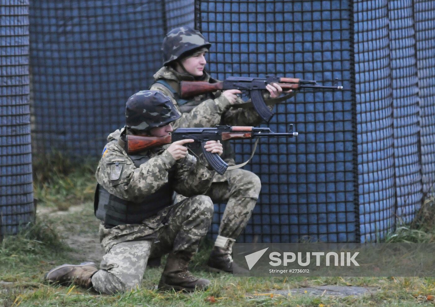 Training of Ukrainian military personnel in Lviv Region