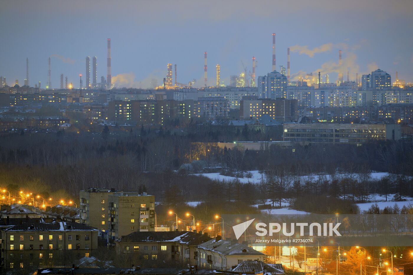 Russian cities. Omsk