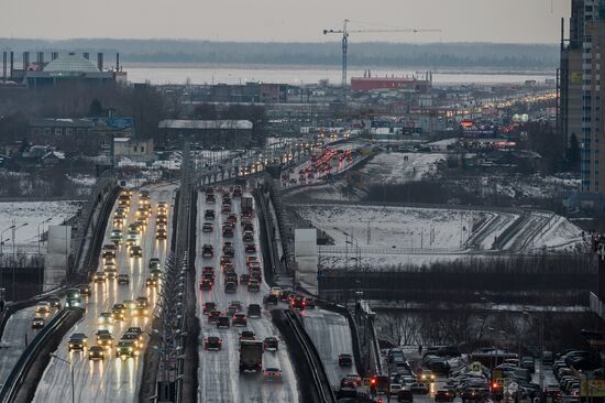 Russian cities. Omsk