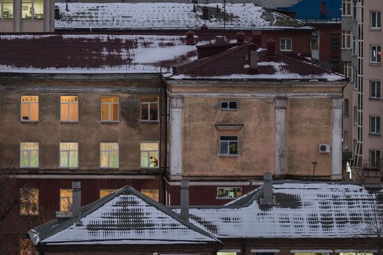 Russian cities. Omsk