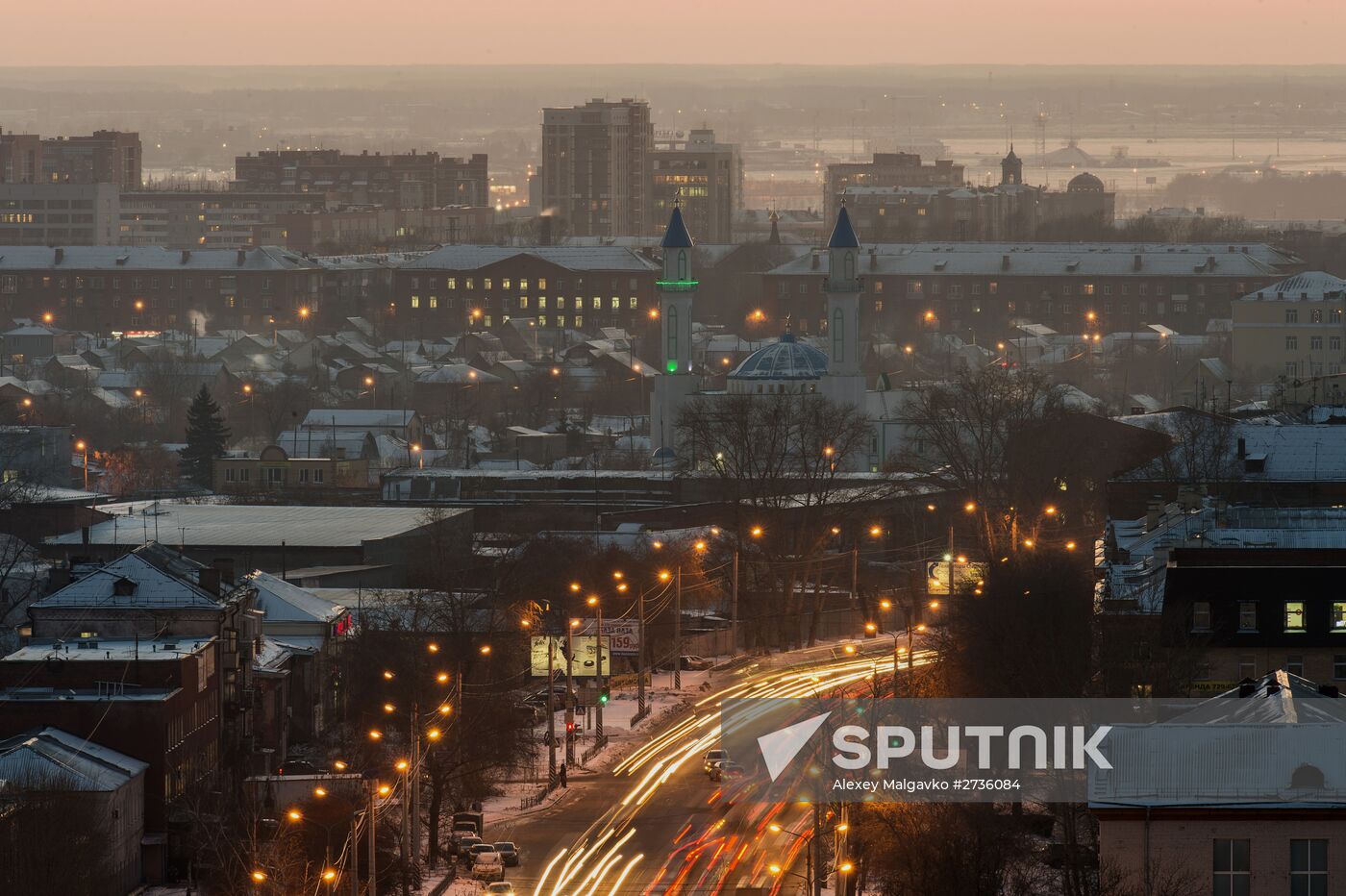 Russian cities. Omsk
