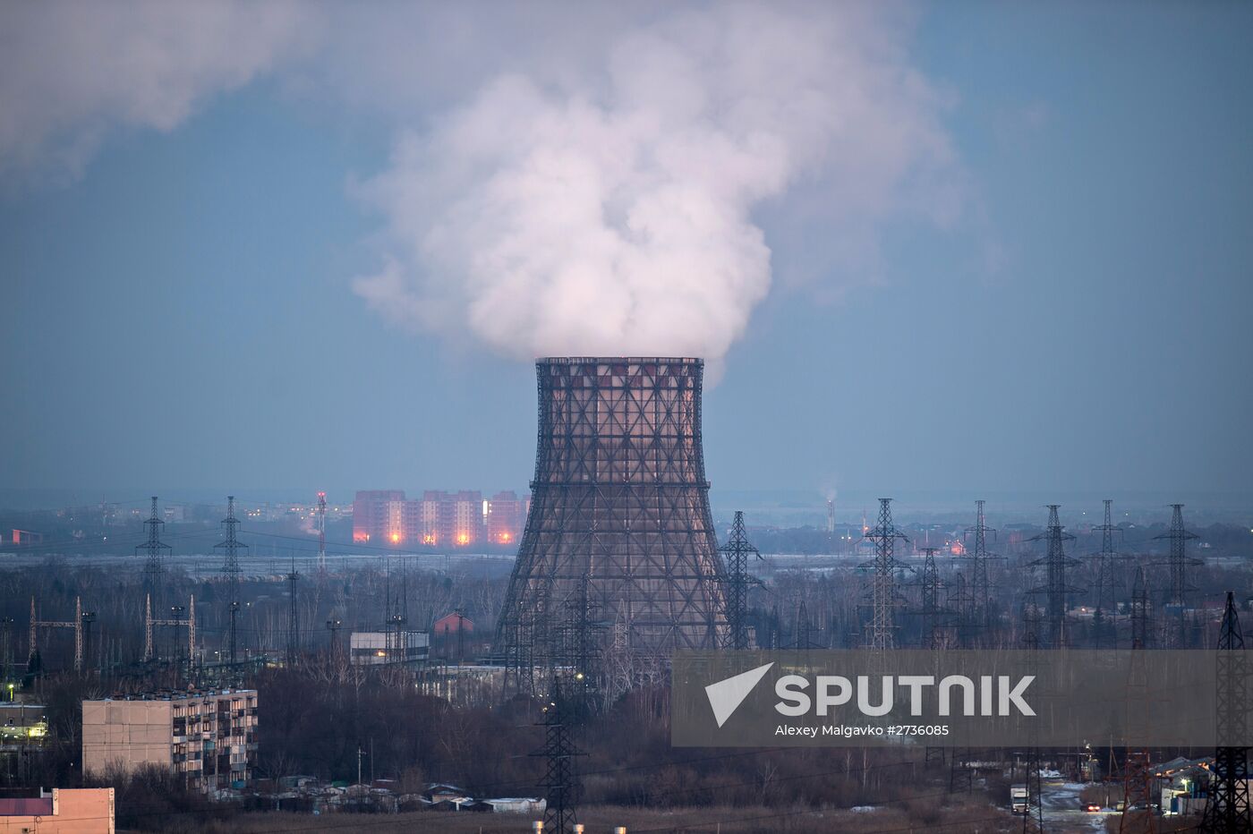 Russian cities. Omsk