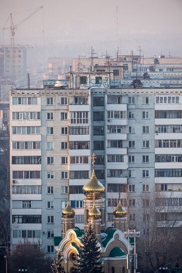 Russian cities. Omsk