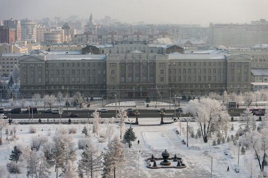 Russian cities. Omsk