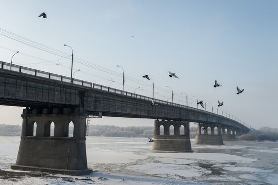 Russian cities. Omsk