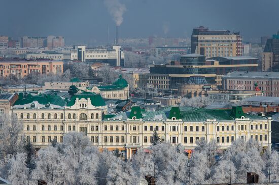 Russian cities. Omsk