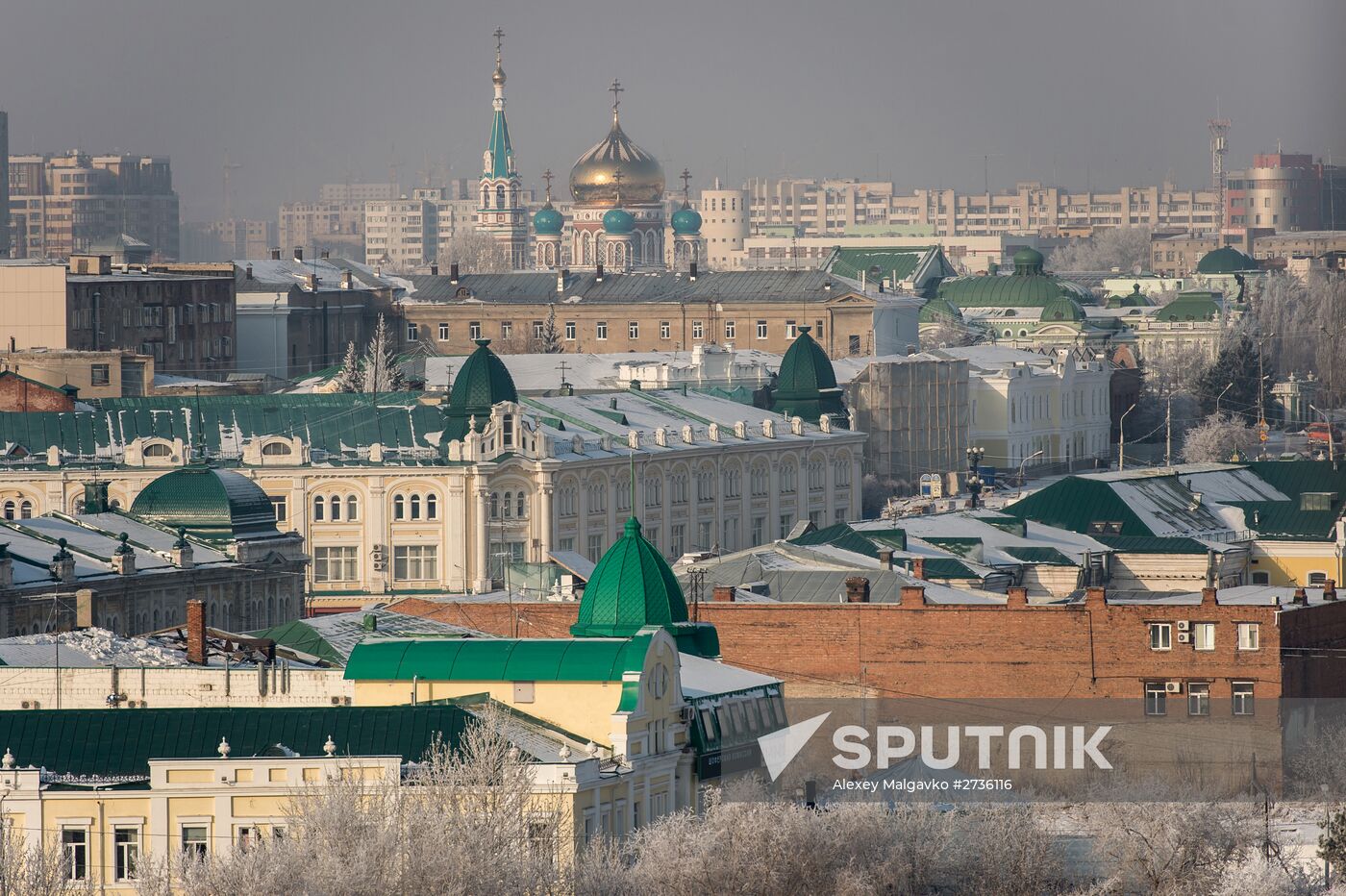 Russian cities. Omsk