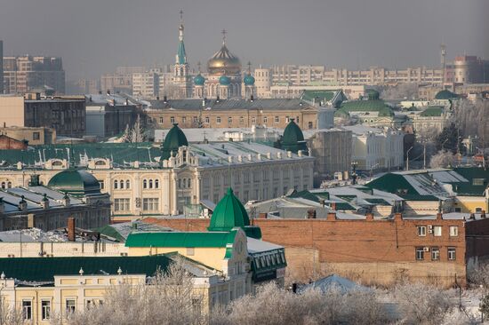 Russian cities. Omsk