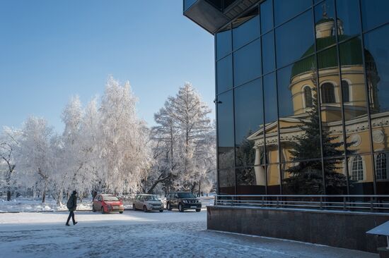 Russian cities. Omsk