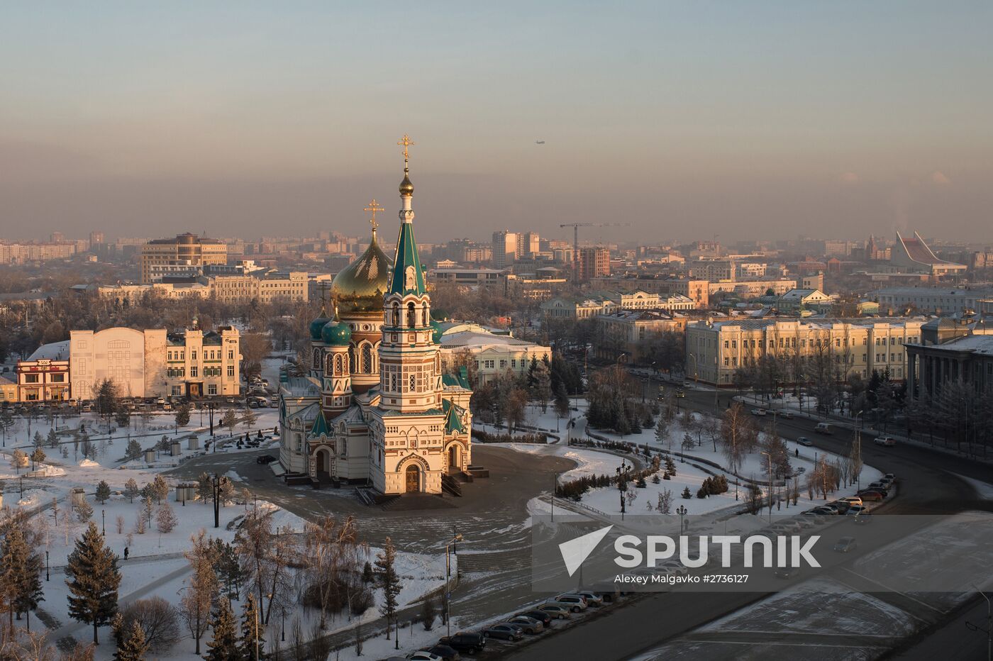 Russian cities. Omsk