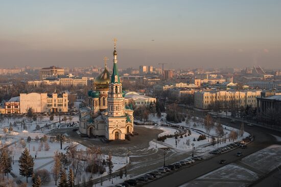 Russian cities. Omsk