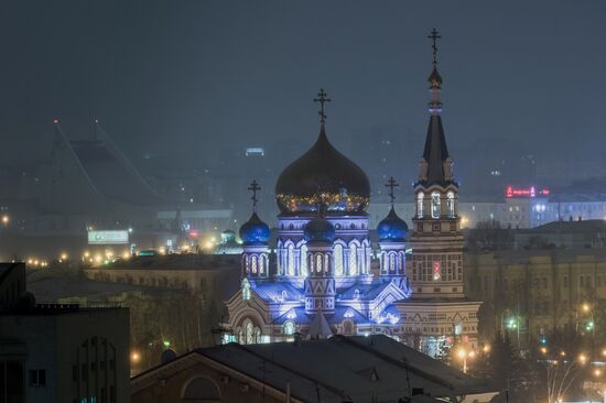 Russian cities. Omsk