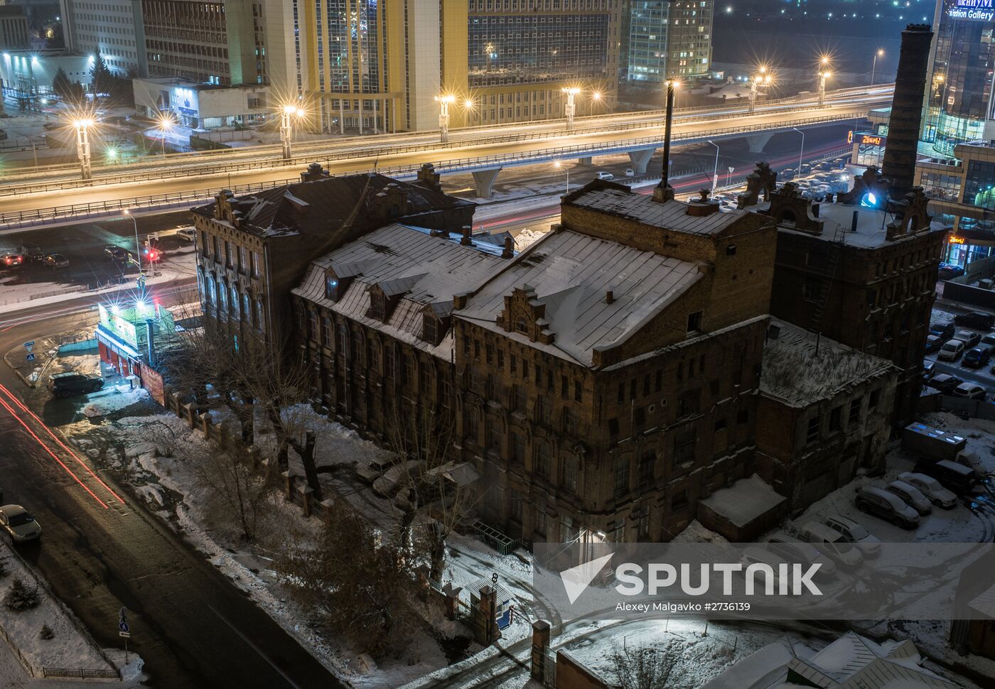 Russian cities. Omsk