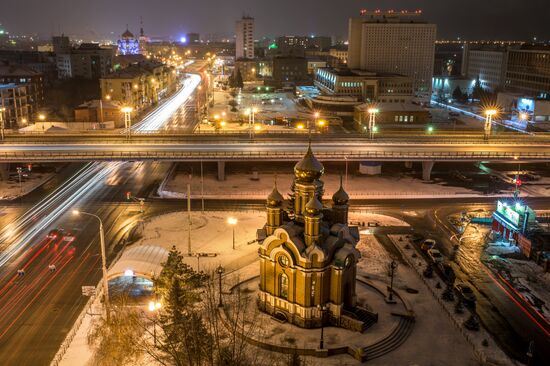 Russian cities. Omsk