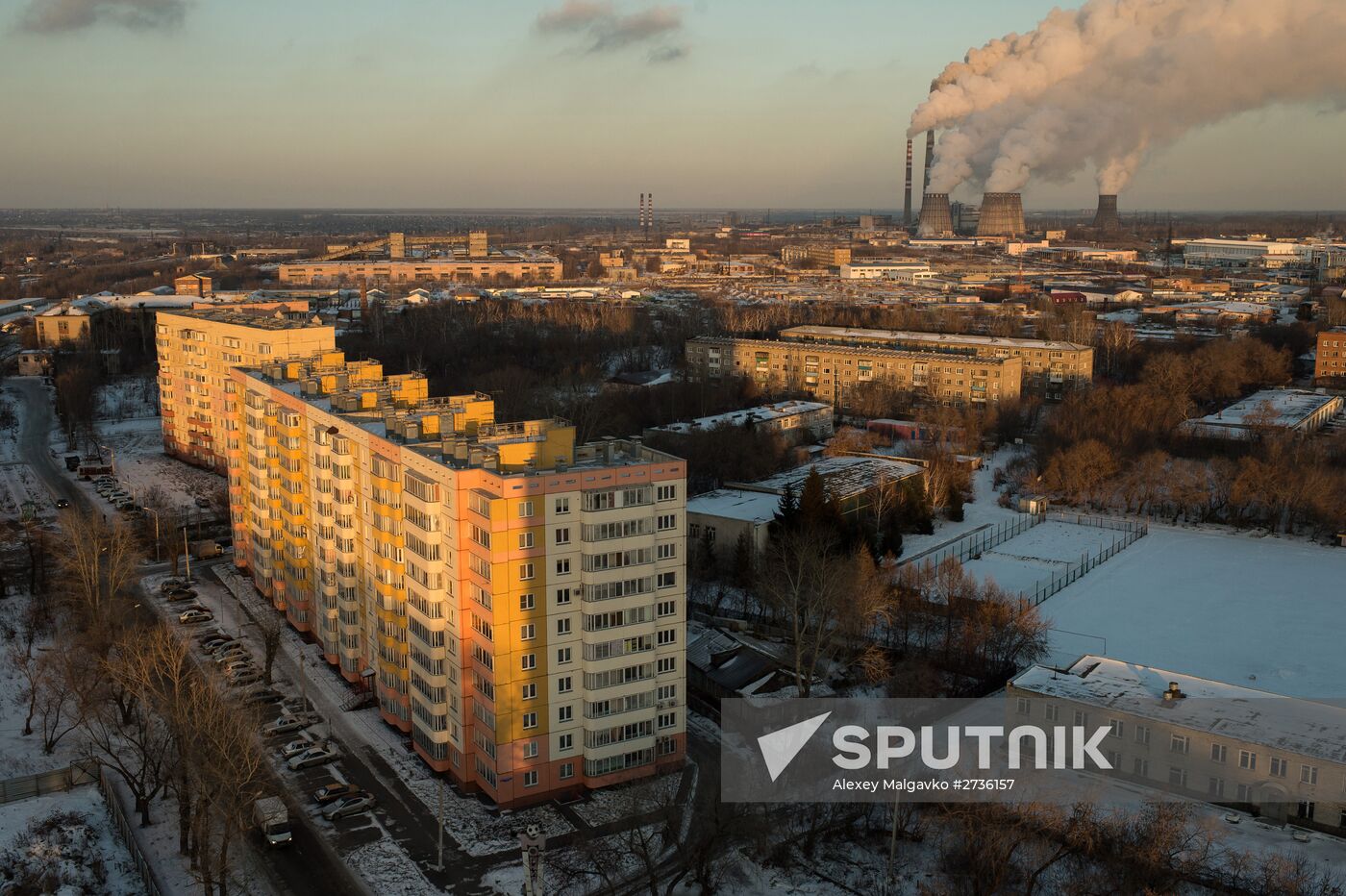 Russian cities. Omsk