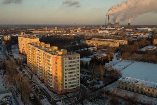 Russian cities. Omsk