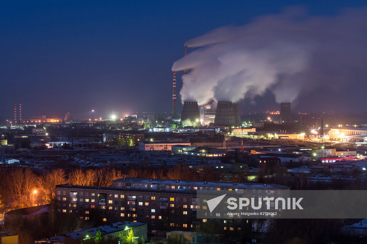 Russian cities. Omsk