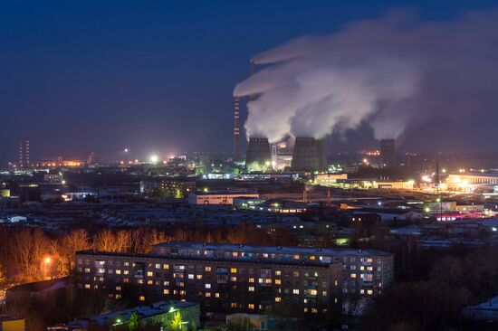 Russian cities. Omsk