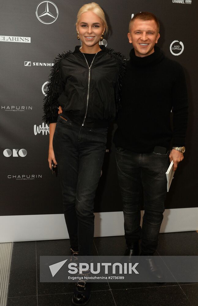 Igor Chapurin shows off his new collection during Mercedes Benz Fashion Week