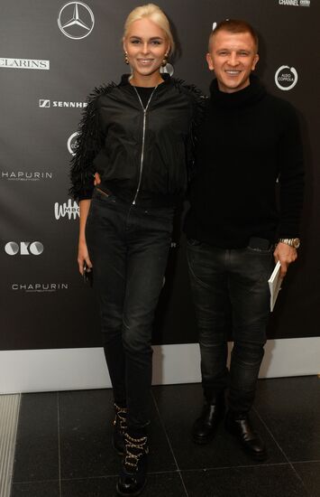 Igor Chapurin shows off his new collection during Mercedes Benz Fashion Week