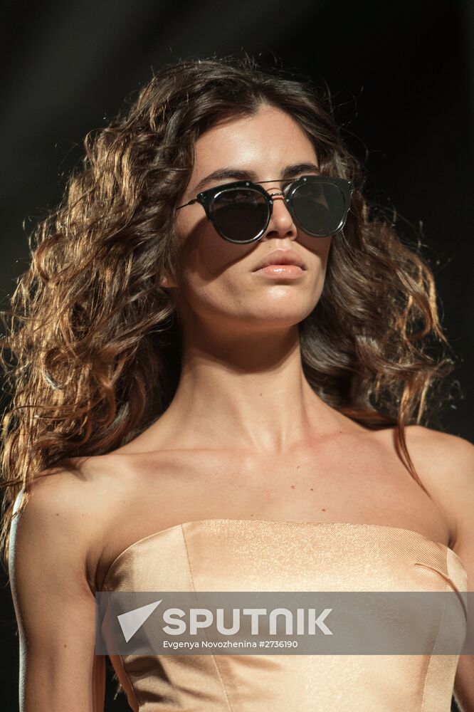 Igor Chapurin shows off his new collection during Mercedes Benz Fashion Week