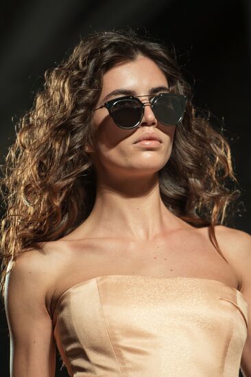 Igor Chapurin shows off his new collection during Mercedes Benz Fashion Week