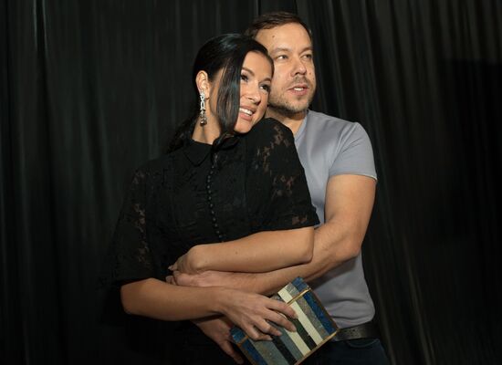 Igor Chapurin shows off his new collection during Mercedes Benz Fashion Week