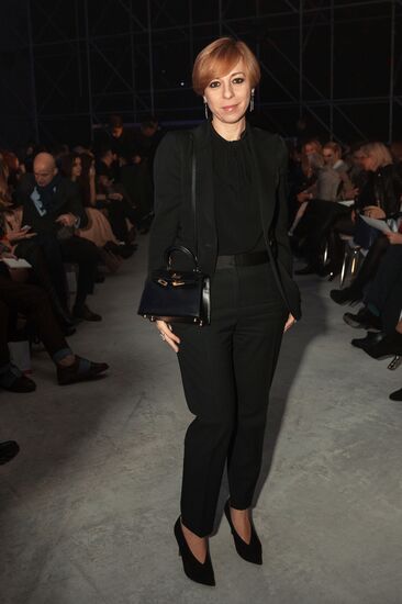 Igor Chapurin shows off his new collection during Mercedes Benz Fashion Week