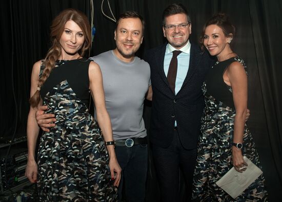 Igor Chapurin shows off his new collection during Mercedes Benz Fashion Week