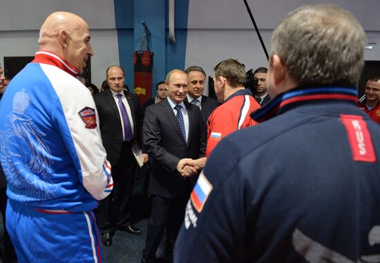 President Vladimir Putin holds meeting on preparation for 2016 Olympics in Brazil