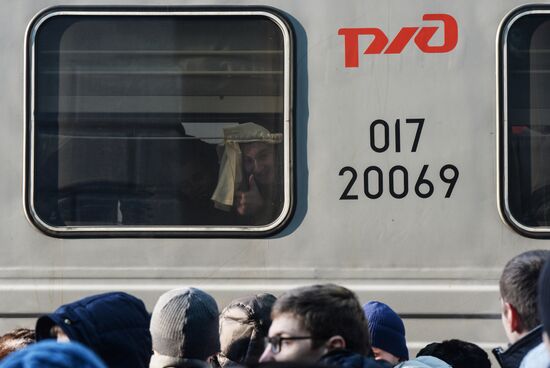 Conscription campaign in Novosibirsk