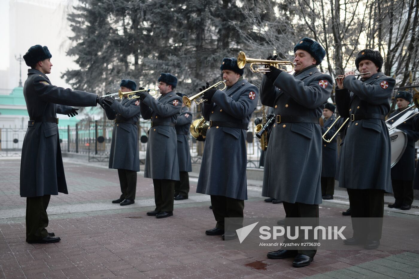 Conscription campaign in Novosibirsk