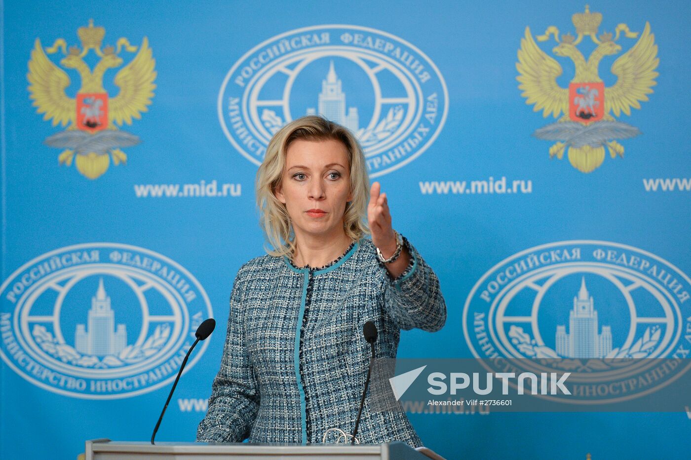 Briefing by Russian foreign ministry's spokesperson Maria Zakharova