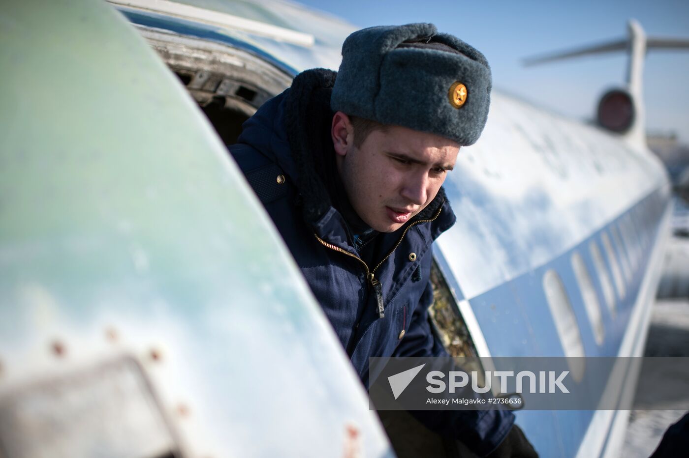 Calling up for miltiary service in Russian towns