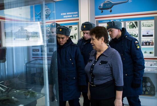 Calling up for miltiary service in Russian towns