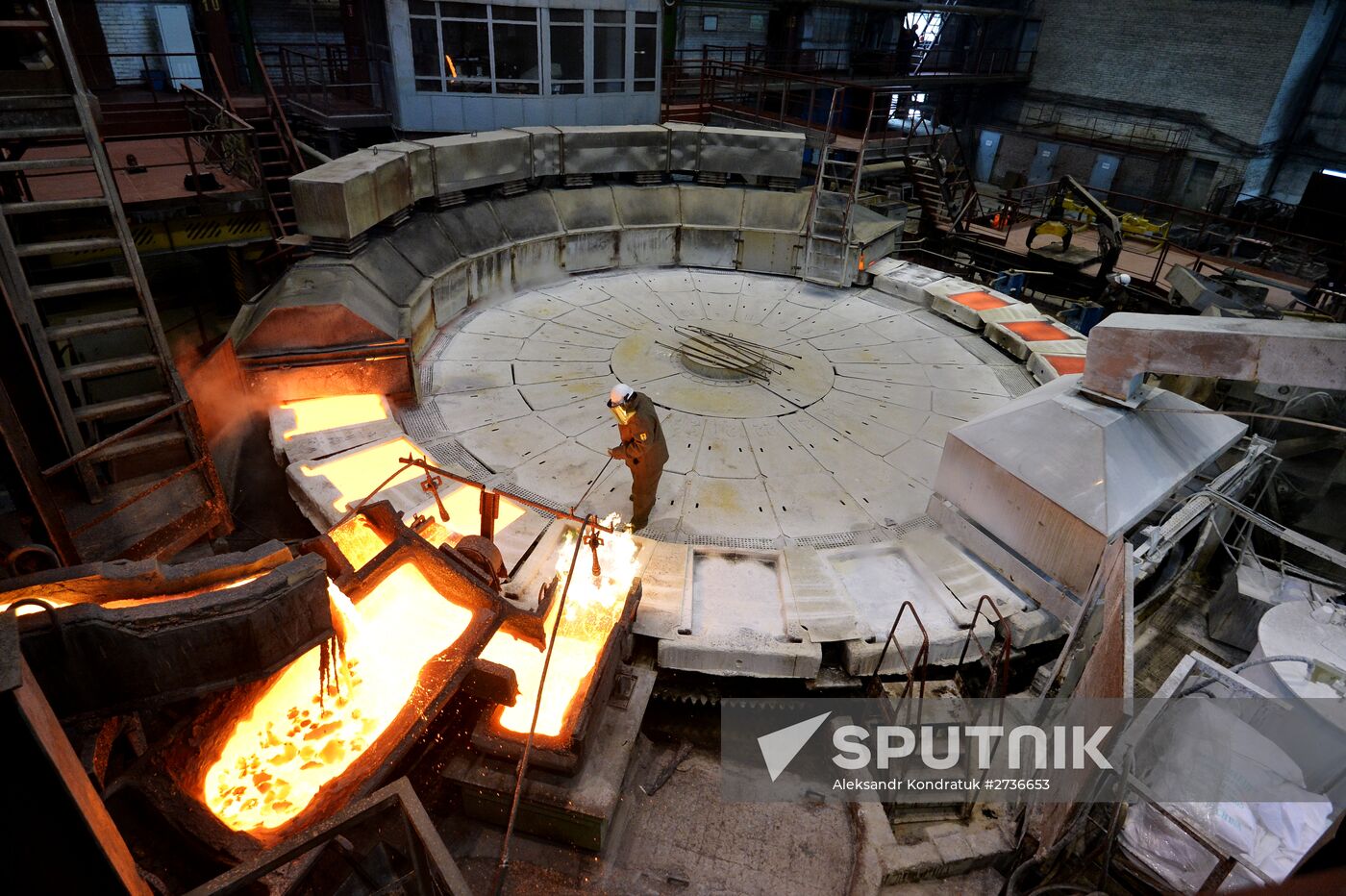 Kyshtym electrolytic copper plant