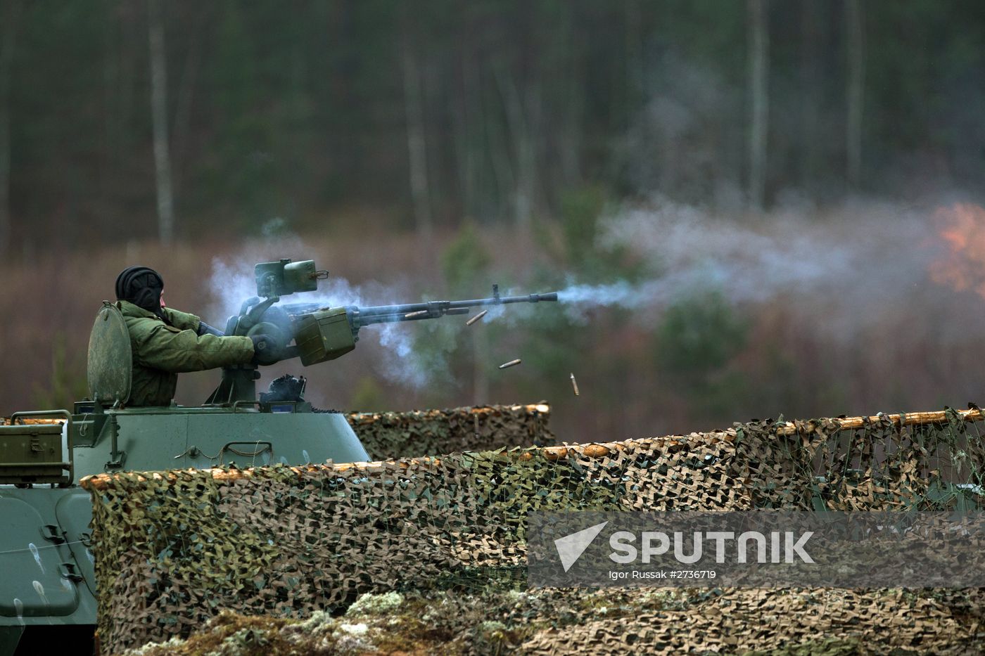 Artillery and missile live fire exercises in Leningrad Region