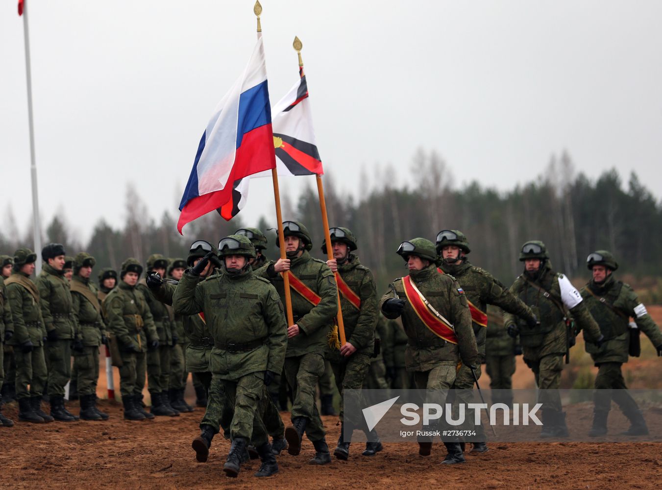 Artillery and missile live fire exercises in Leningrad Region