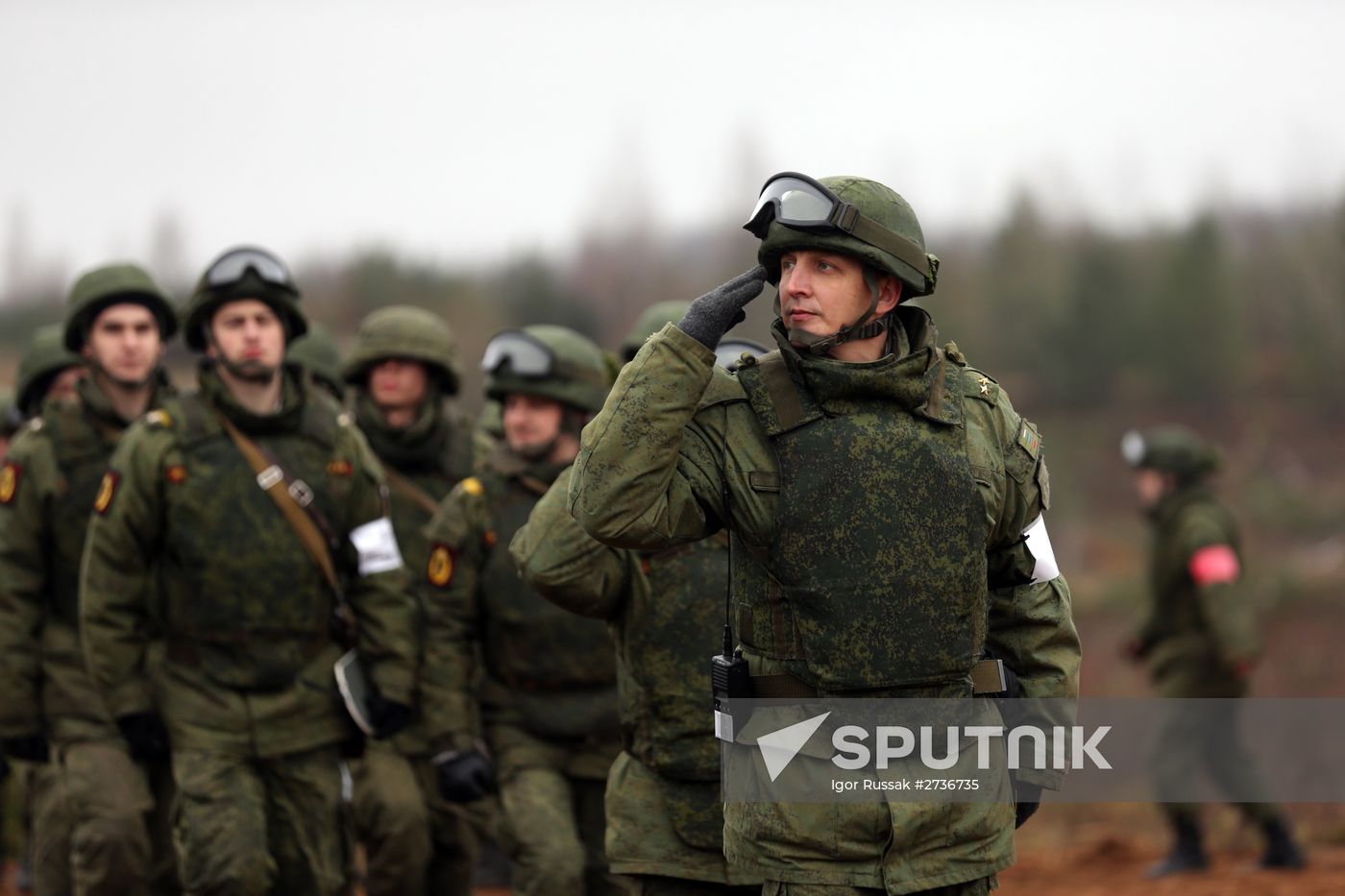 Artillery and missile live fire exercises in Leningrad Region