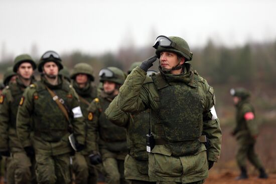 Artillery and missile live fire exercises in Leningrad Region