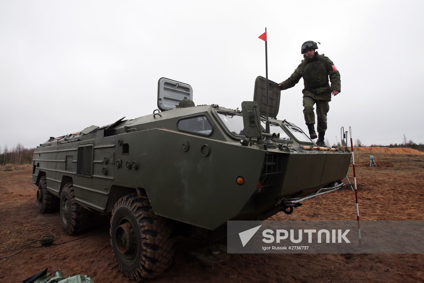 Artillery and missile live fire exercises in Leningrad Region