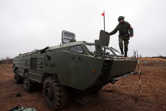 Artillery and missile live fire exercises in Leningrad Region