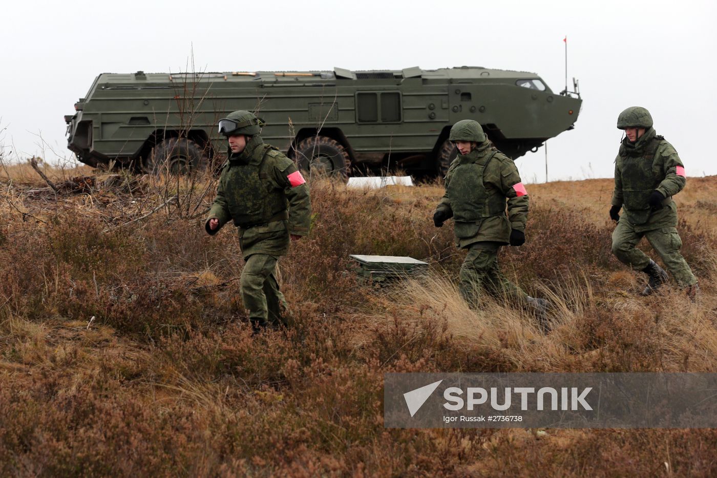 Artillery and missile live fire exercises in Leningrad Region