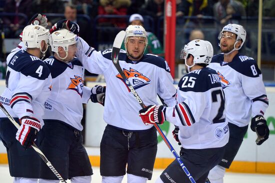 Kontinental Hockey League. Ak Bars vs. Metallurg Magnitogorsk