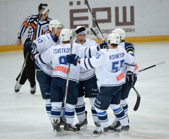 Kontinental Hockey League. Spartak vs. Dynamo Moscow