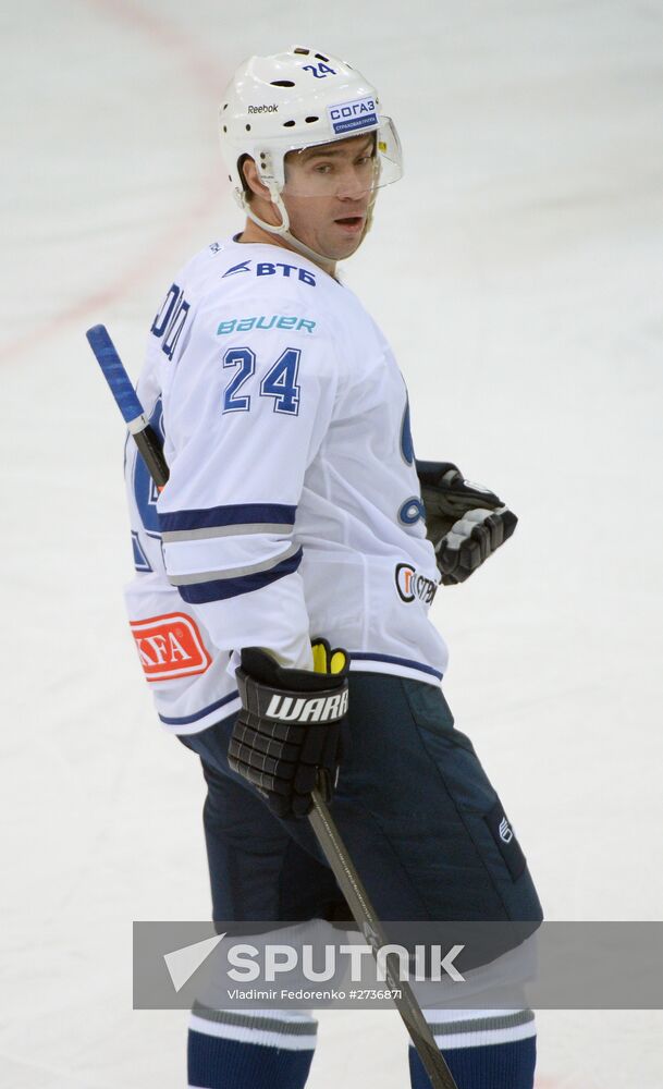 Kontinental Hockey League. Spartak vs. Dynamo Moscow