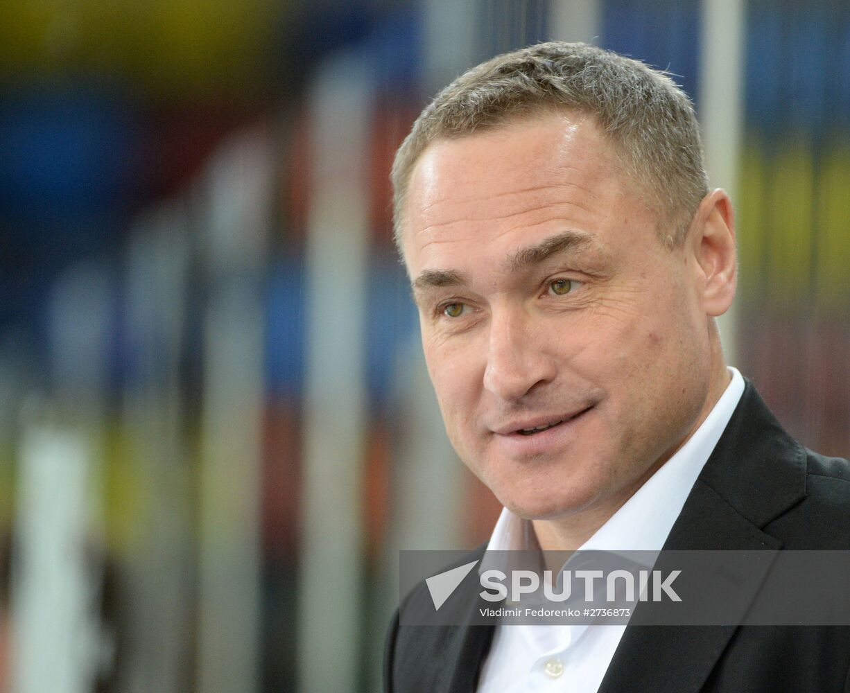 Kontinental Hockey League. Spartak vs. Dynamo Moscow