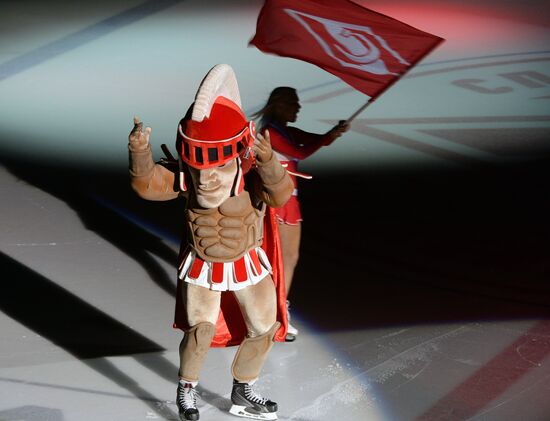Kontinental Hockey League. Spartak vs. Dynamo Moscow