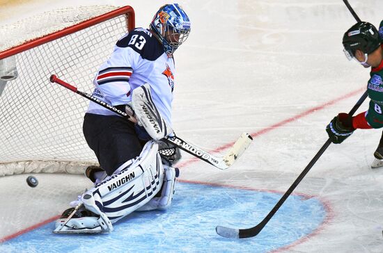 Kontinental Hockey League. Ak Bars vs. Metallurg Magnitogorsk